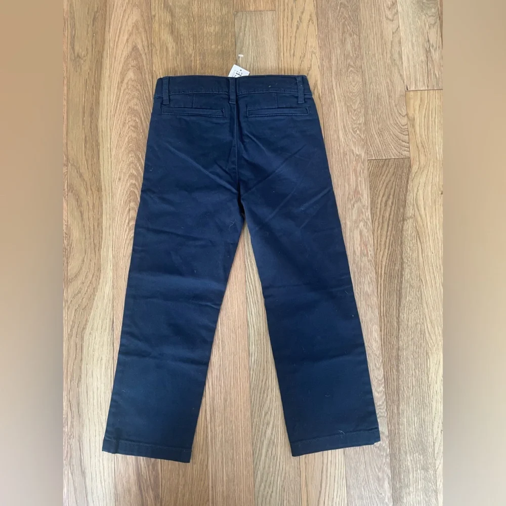 The Children's Place Boys Uniform Stretch Straight Chino Pants in Navy